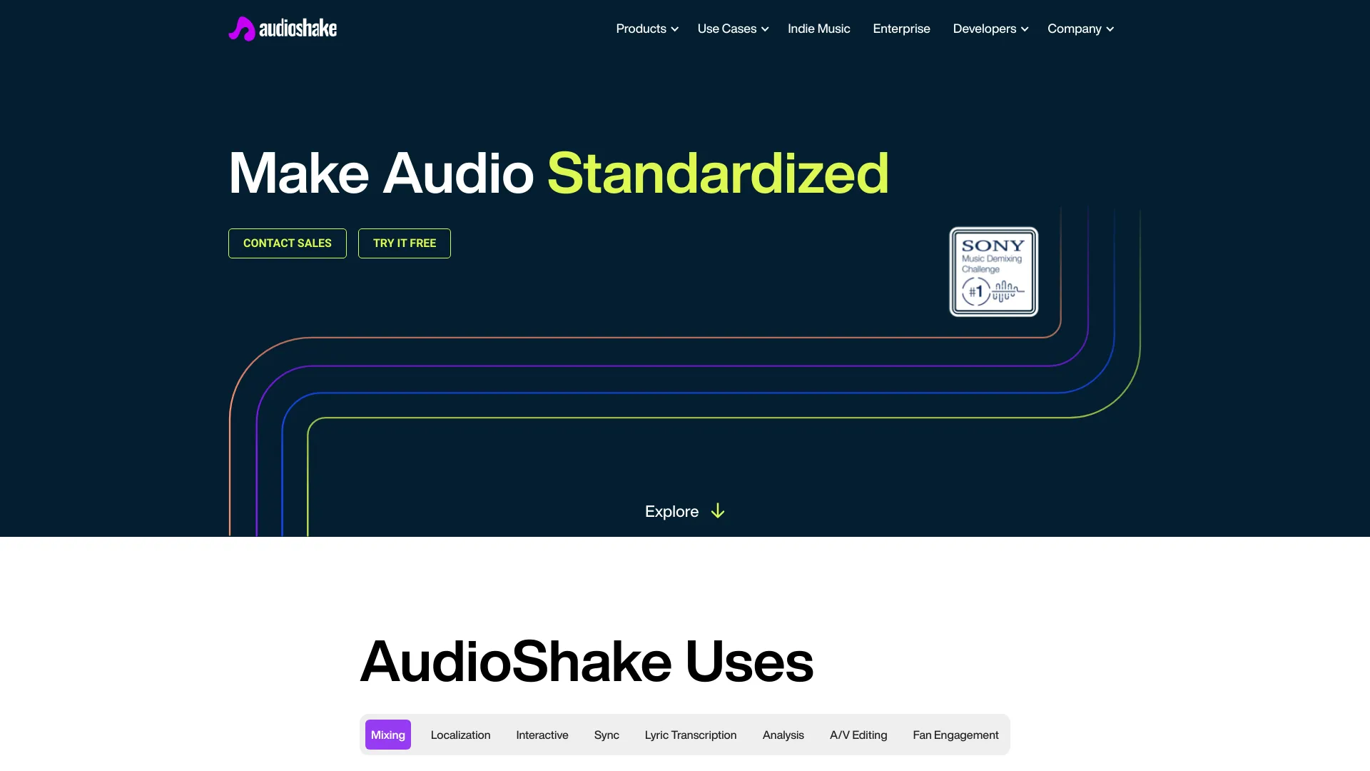 AudioShake - AI Tool Ocean
