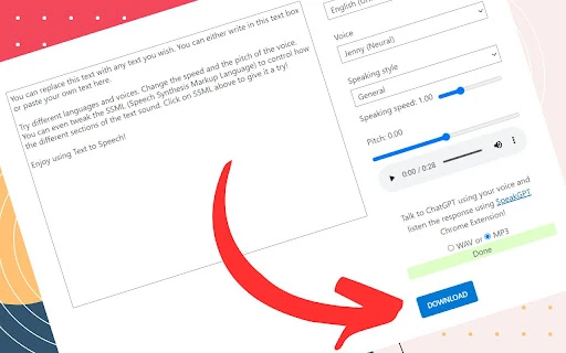 AudioTTS - Chrome Extension - AI Tool Ocean