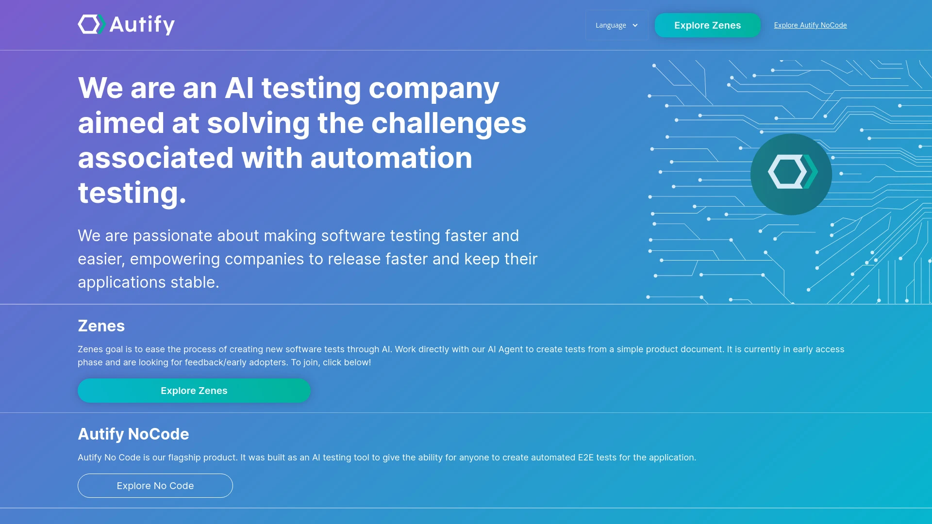 Autify - AI Tool Ocean