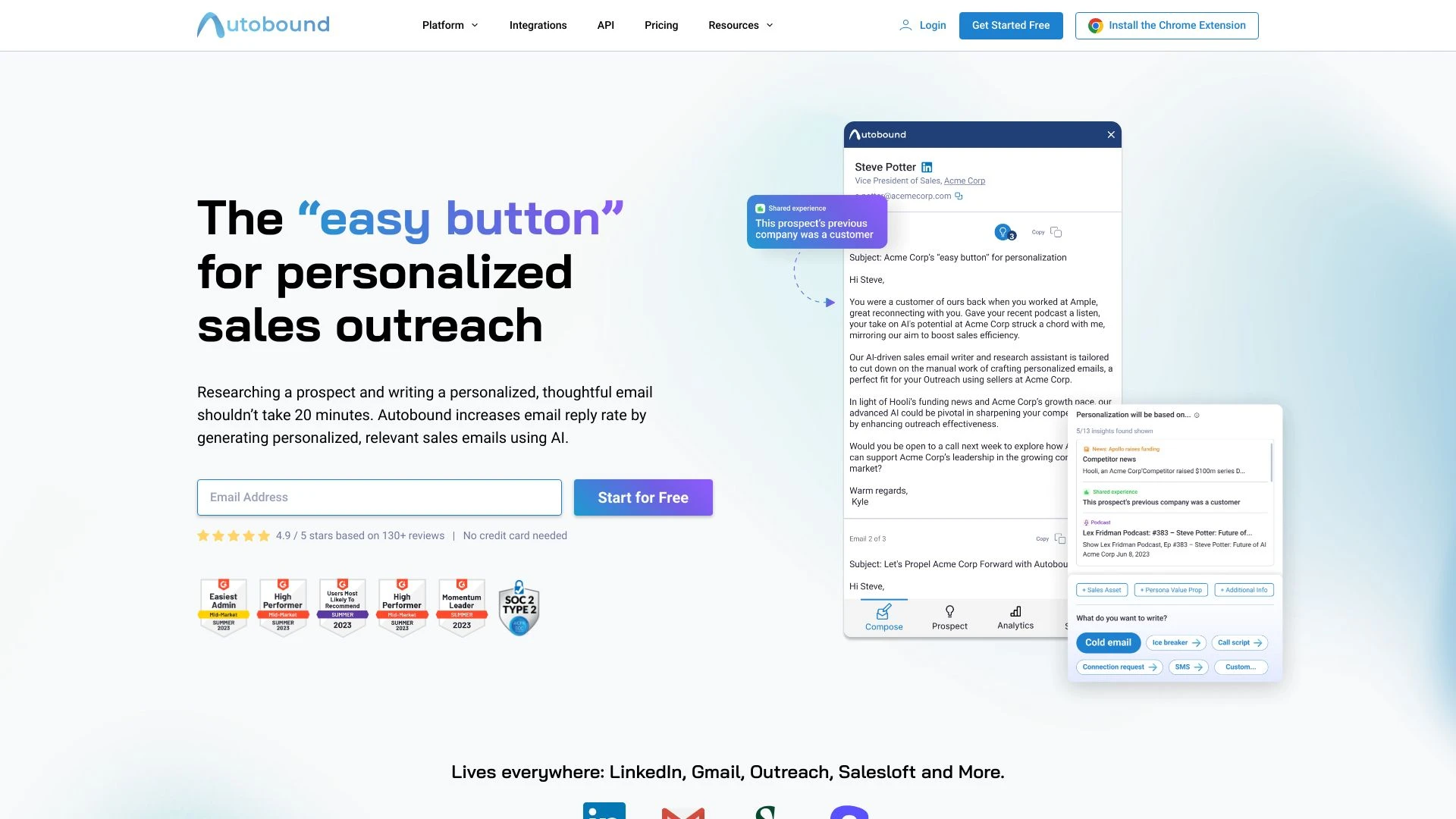 Autobound.ai - AI Tool Ocean