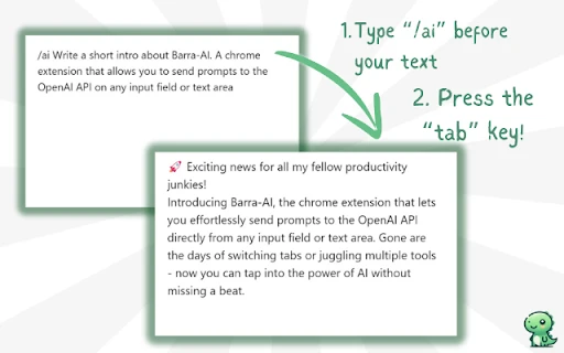 Barra/AI - Chrome Extension - AI Tool Ocean