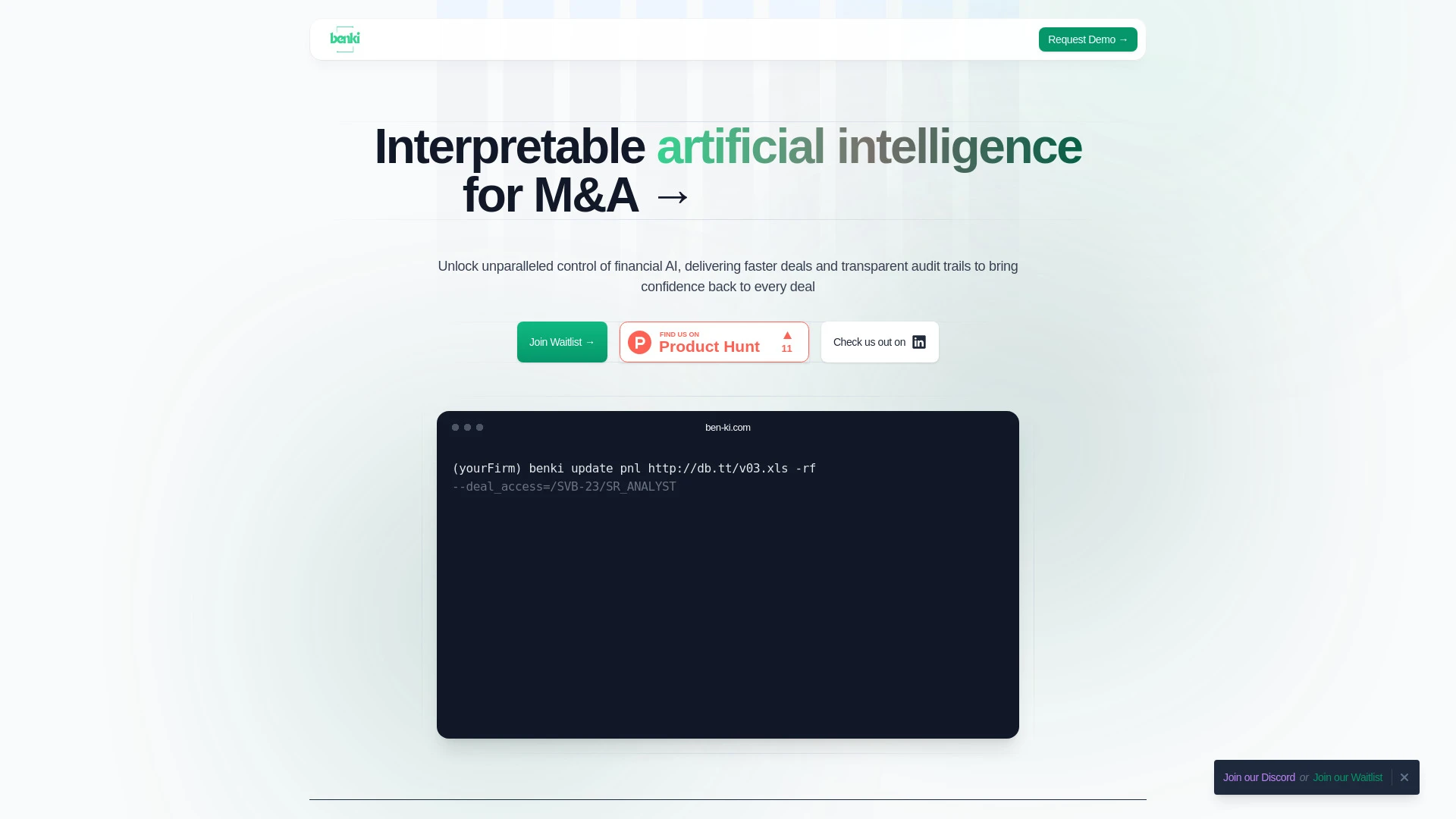 Benki - AI Tool Ocean