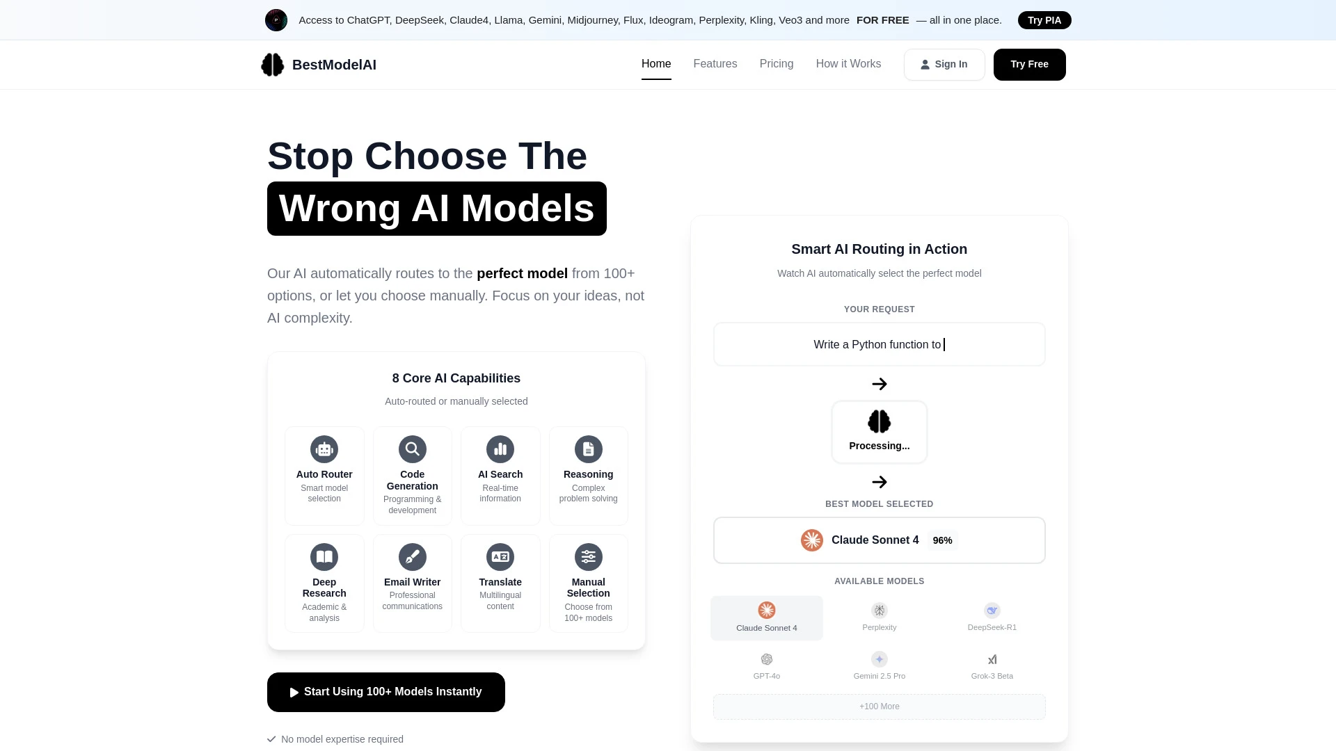 BestModelAI - AI Tool Ocean