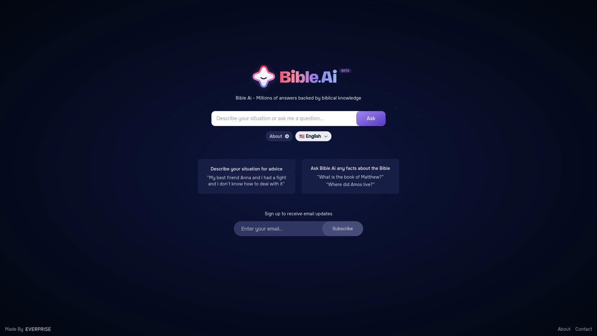 Bible Ai - AI Tool Ocean