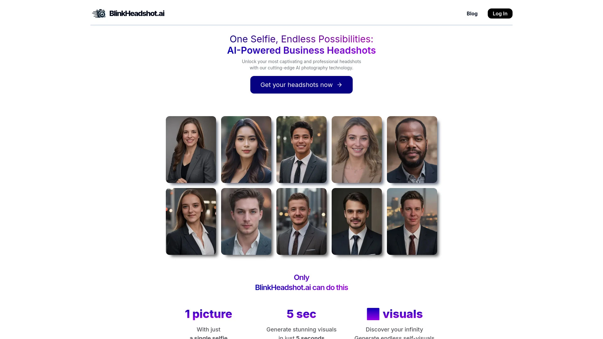 BlinkHeadshot.ai - AI Tool Ocean