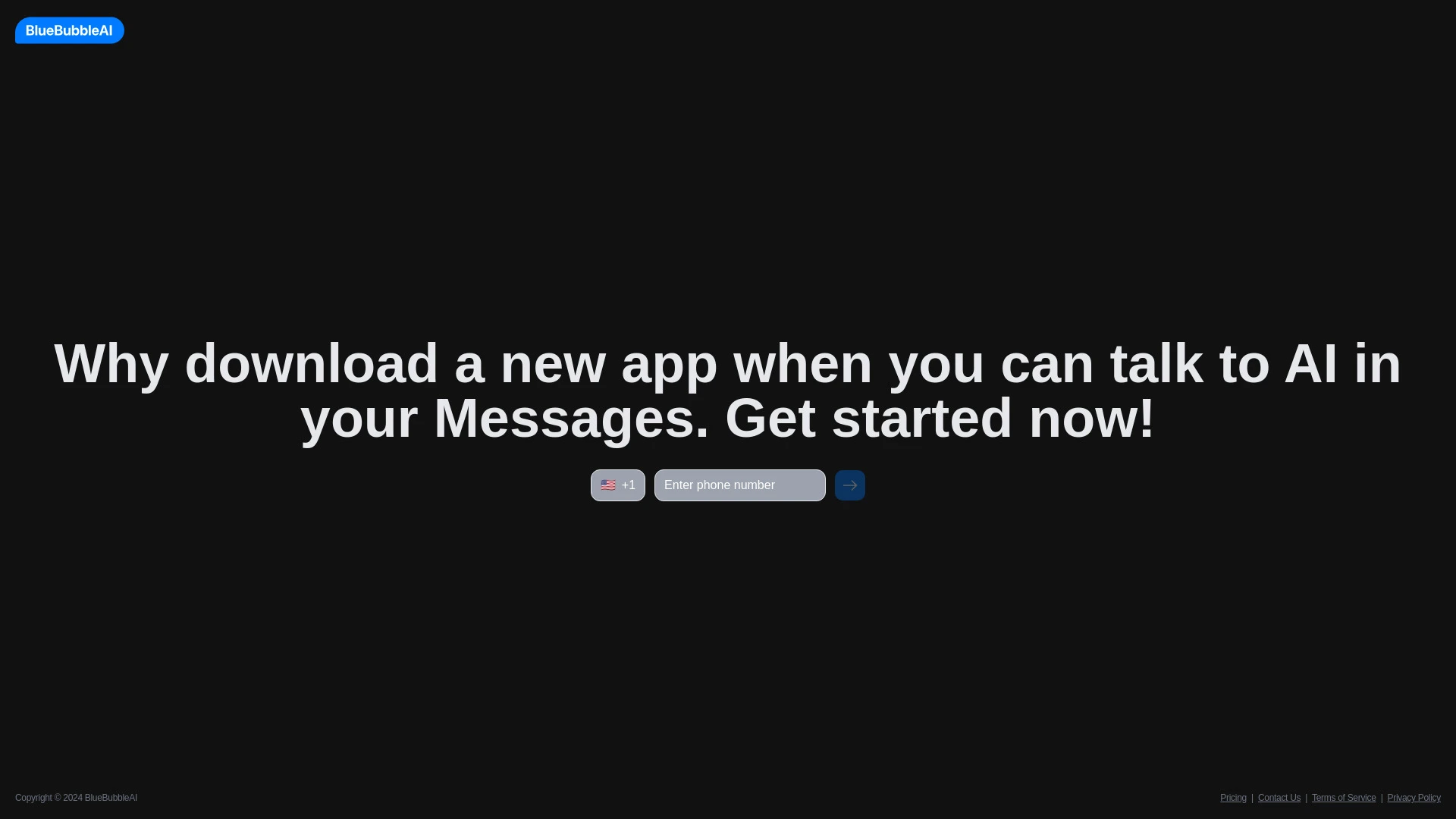 BlueBubbleAI - AI Tool Ocean