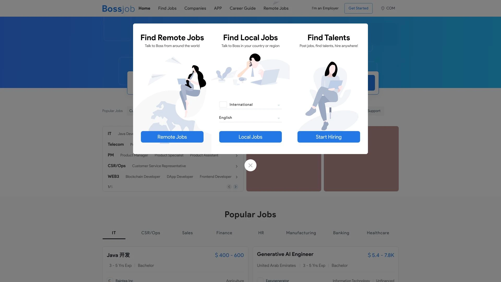 Bossjob - AI Tool Ocean