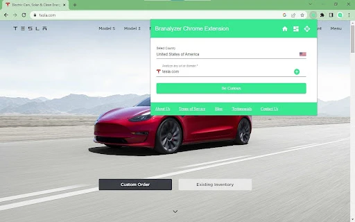 Branalyzer Brand's Instant Analyzer - Chrome Extension - AI Tool Ocean