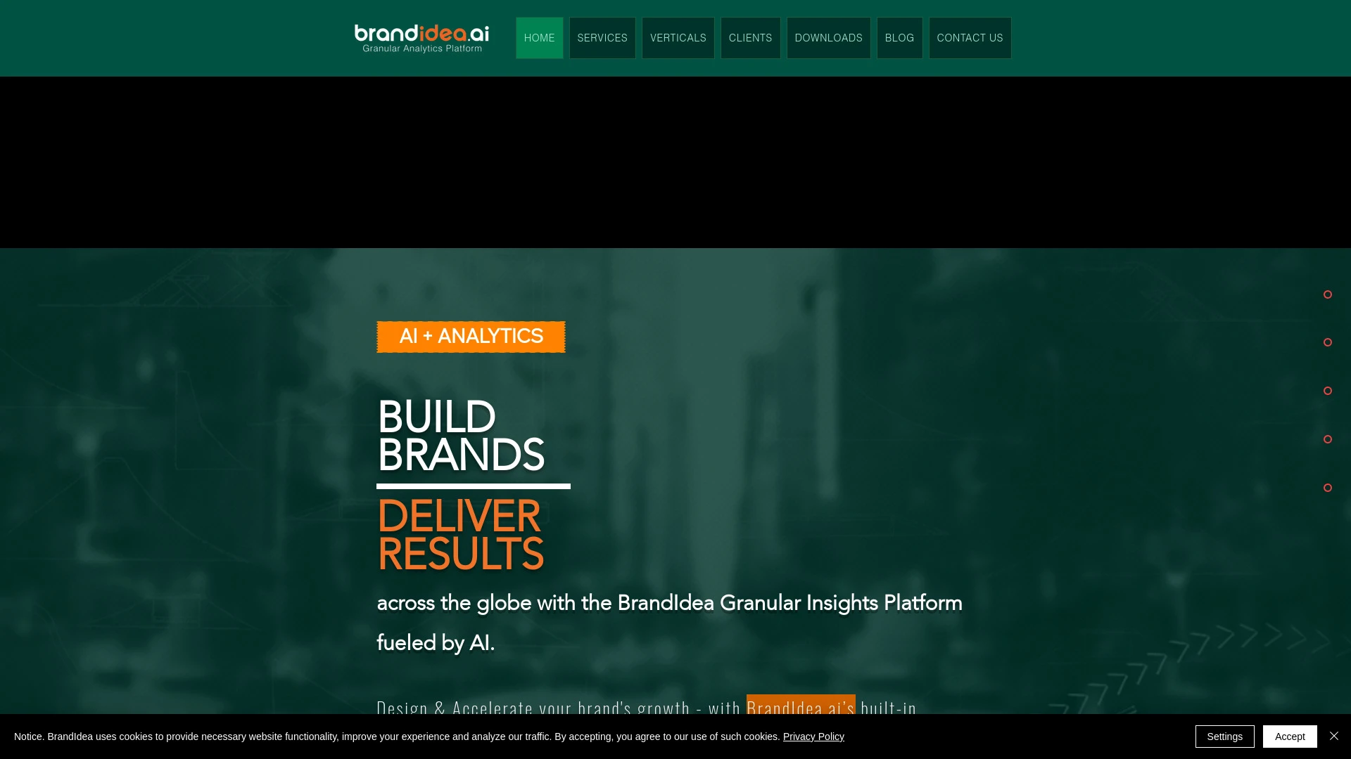 BrandIdea AI Granular Analytics Platform - AI Tool Ocean
