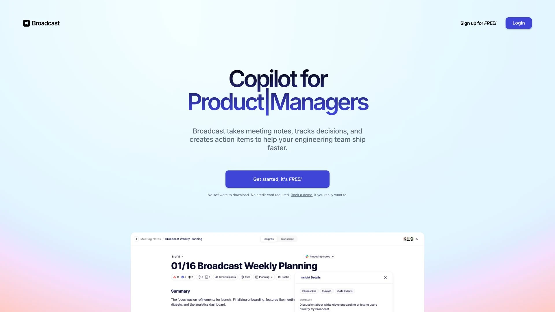 Broadcast - AI Tool Ocean