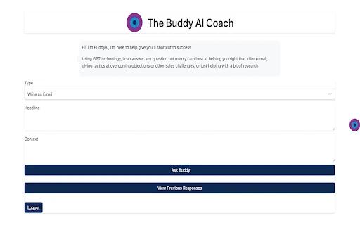 BuddyCRM AI Coach - Chrome Extension - AI Tool Ocean