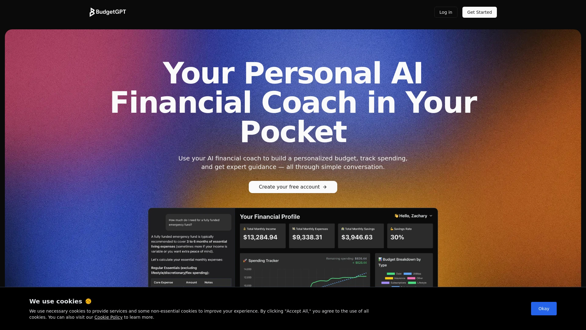 BudgetGPT - AI Tool Ocean