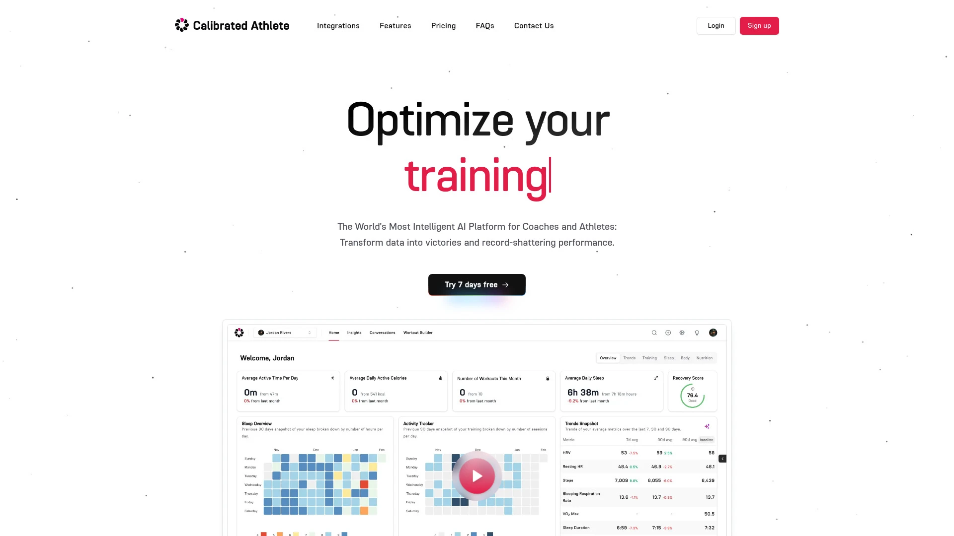 Calibrated Athlete - AI Tool Ocean