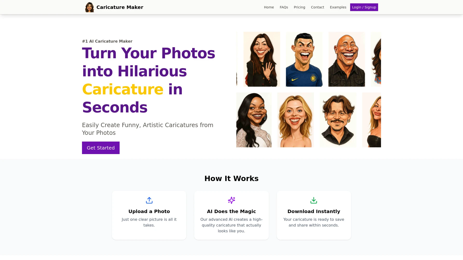 Caricature Maker - AI Tool Ocean