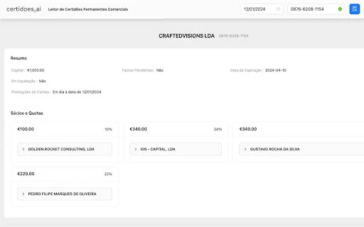 certidoes.ai - Chrome Extension - AI Tool Ocean