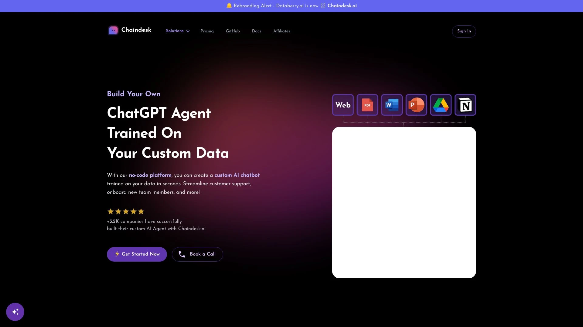 Chaindesk - AI Tool Ocean