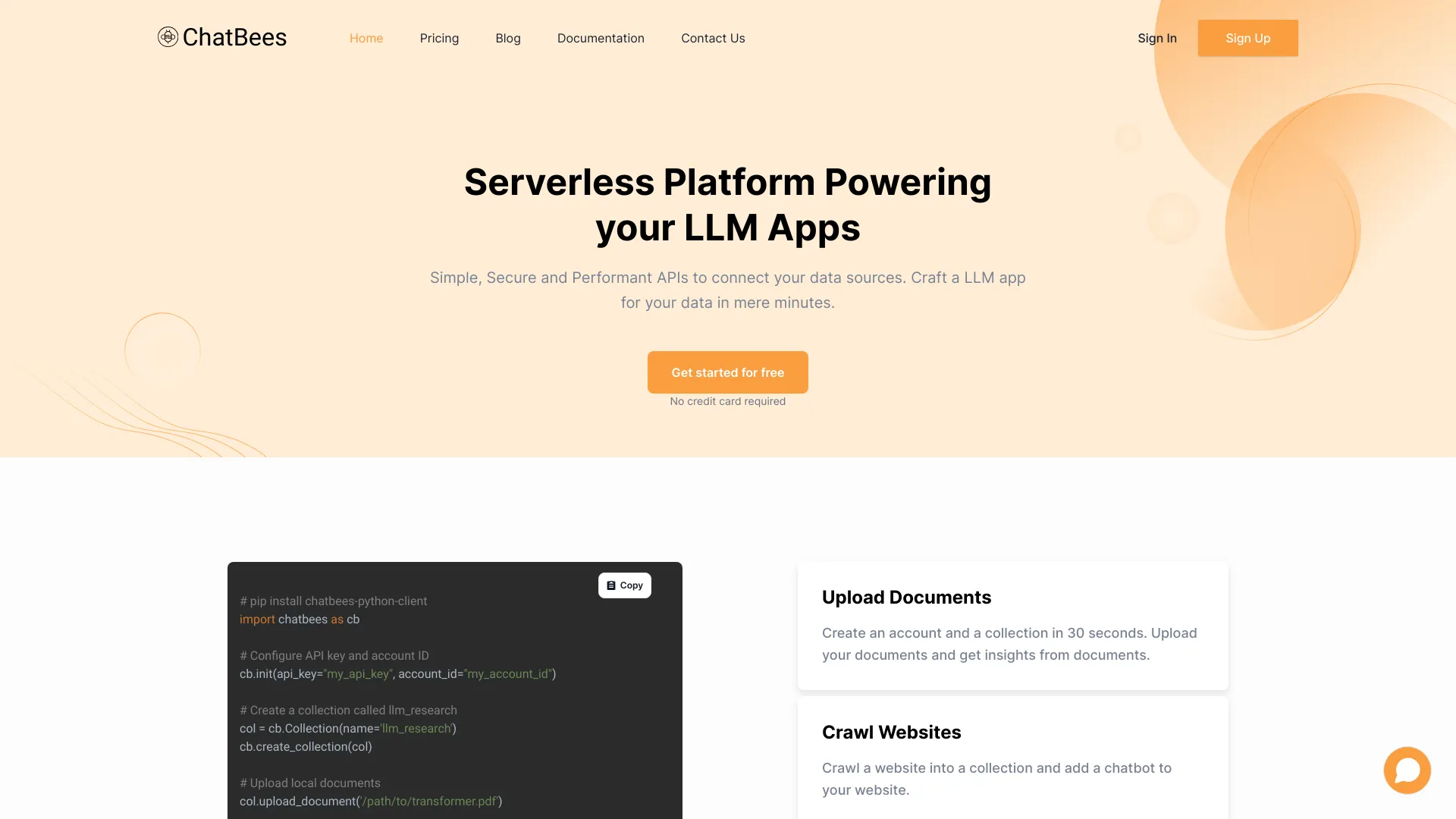 ChatBees - AI Tool Ocean