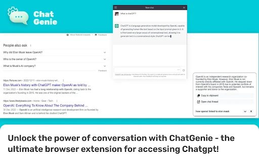 Chatgenie - Chrome Extension - AI Tool Ocean