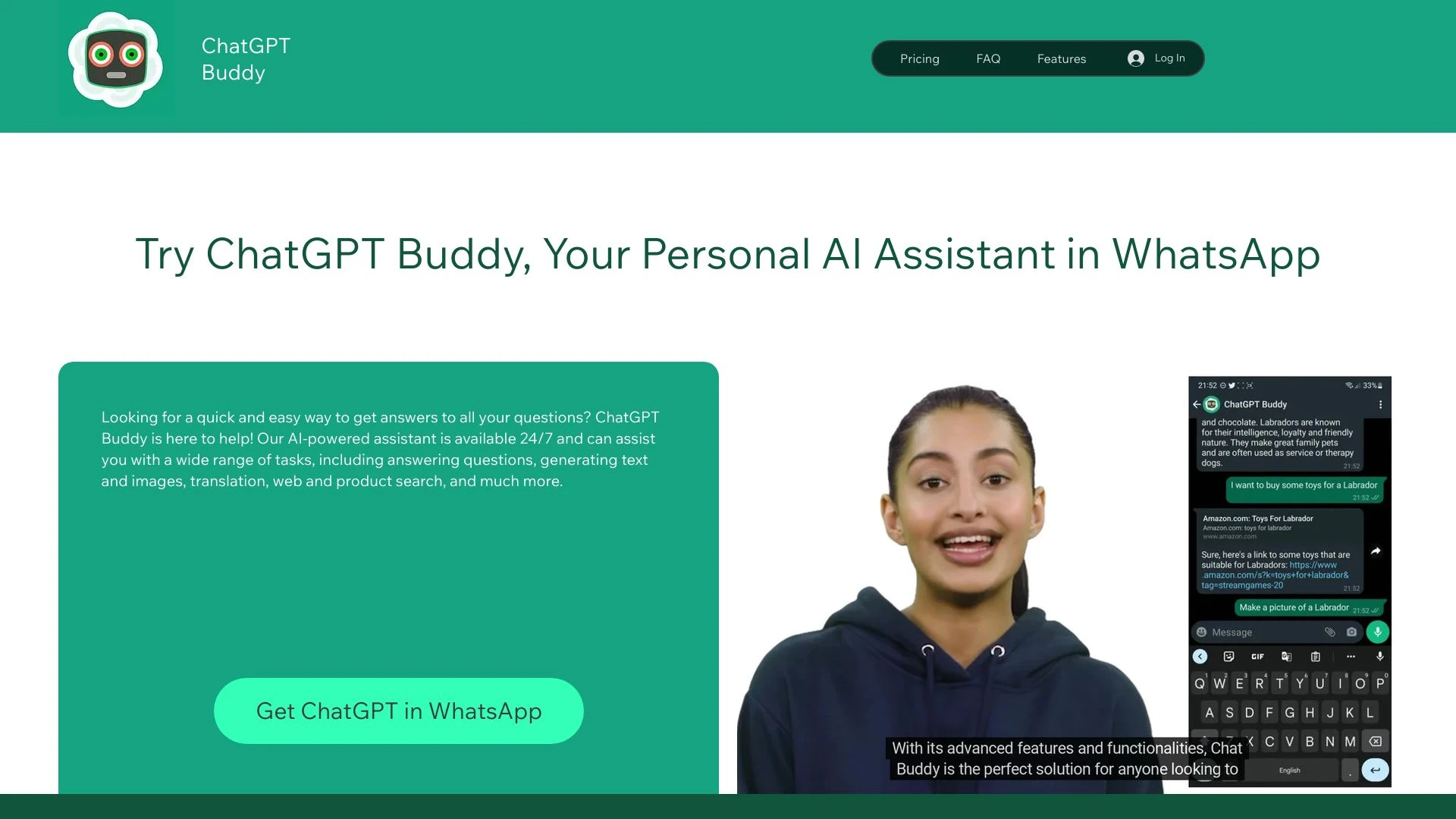 ChatGPT Buddy - AI Tool Ocean
