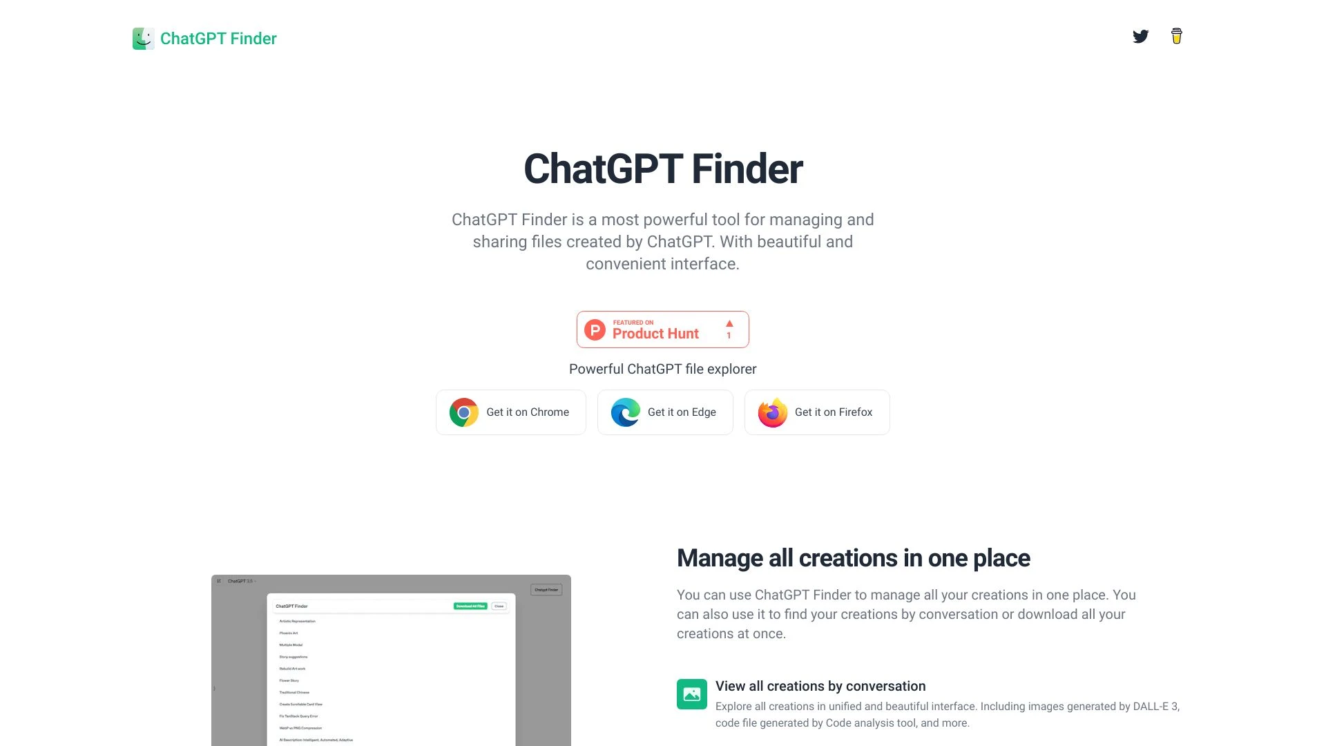 ChatGPT Finder - AI Tool Ocean