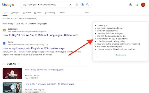 ChatGPT on Google - Chrome Extension - AI Tool Ocean