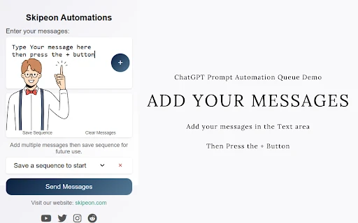 ChatGPT Prompt Automation Queue - Chrome Extension - AI Tool Ocean