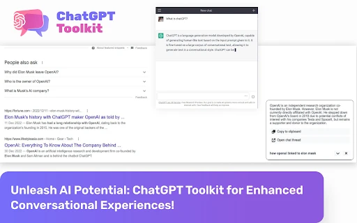 ChatGPT Toolkit - Chrome Extension - AI Tool Ocean