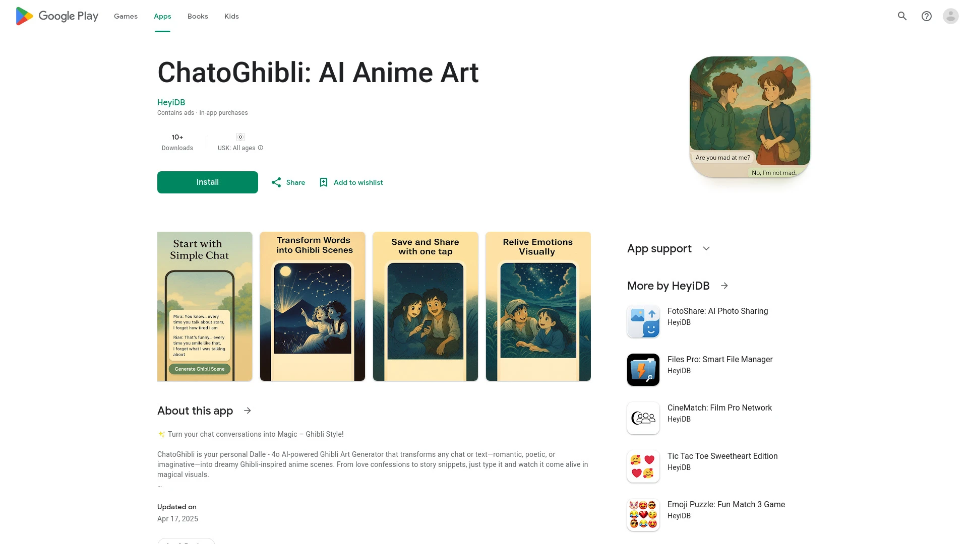 ChatoGhibli - AI Tool Ocean