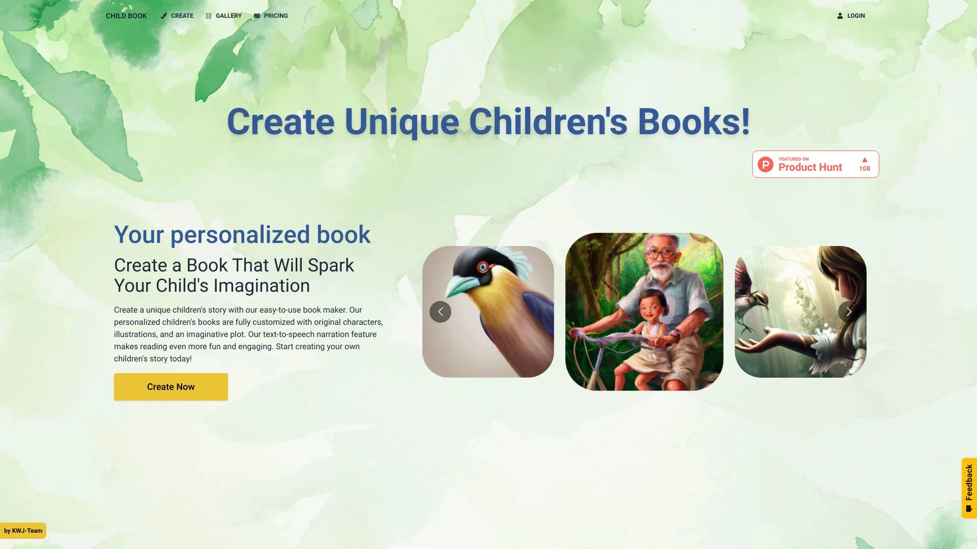 Childbook.ai - AI Tool Ocean