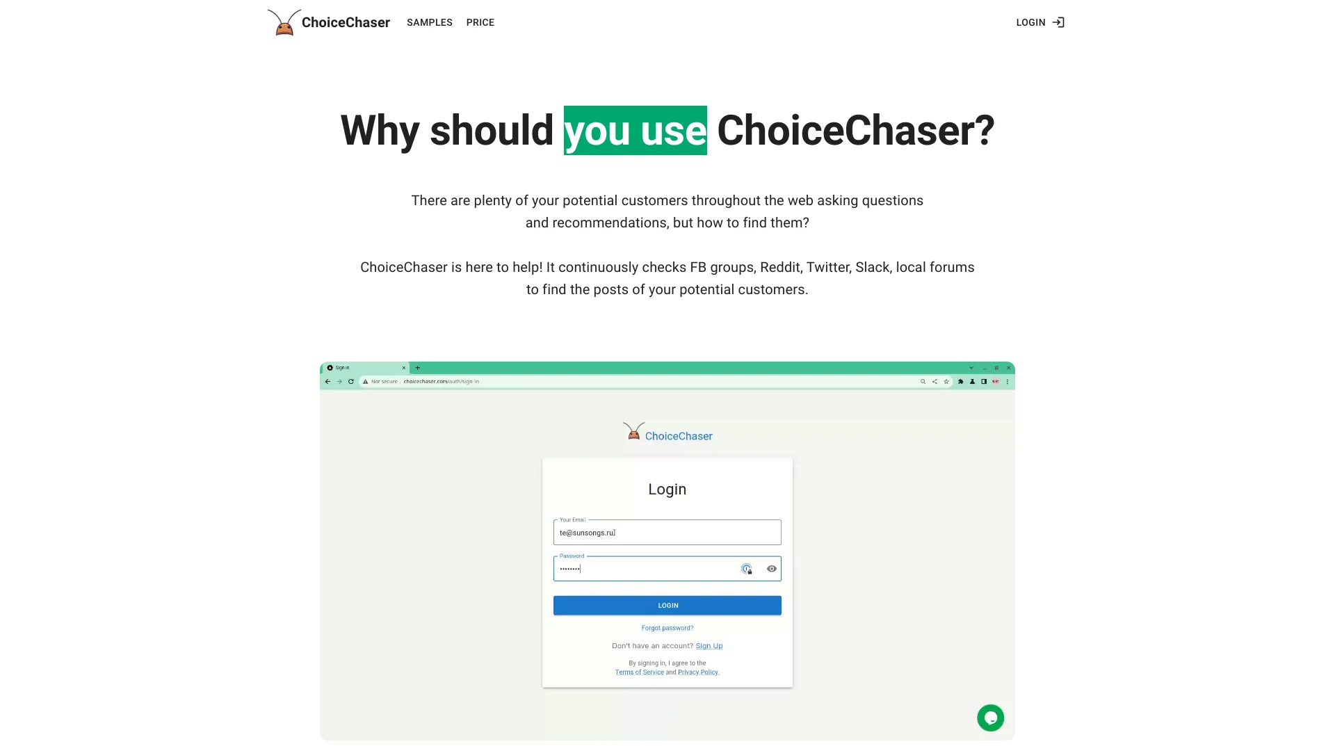 ChoiceChaser - AI Tool Ocean