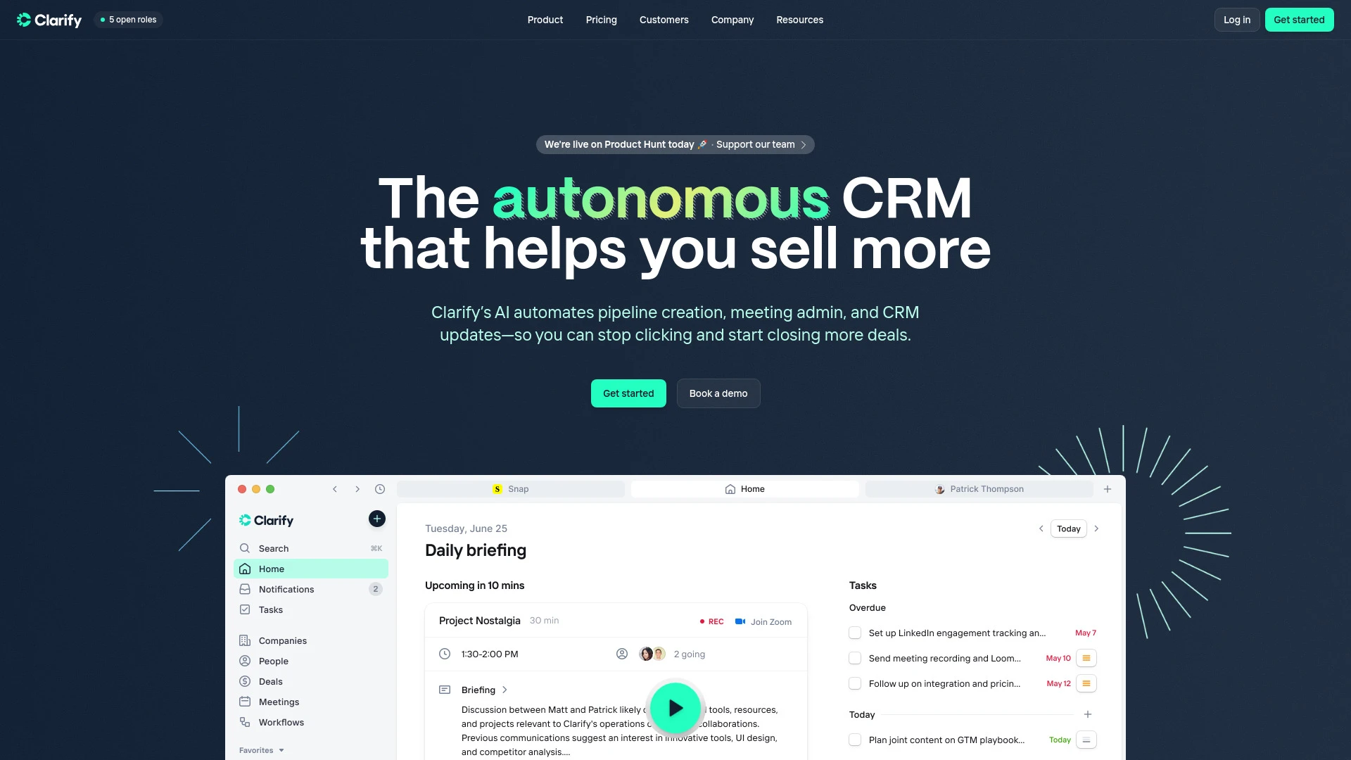 Clarify - AI Tool Ocean