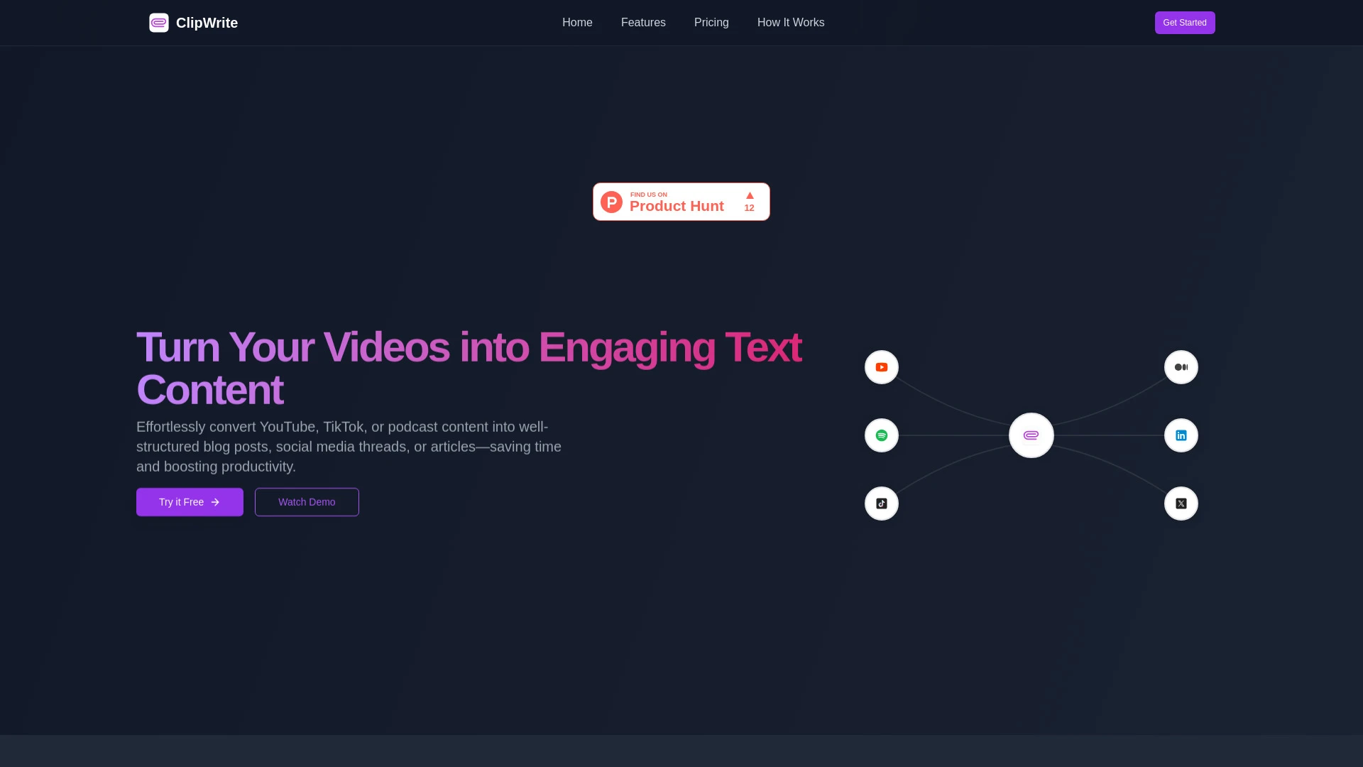 ClipWrite - AI Tool Ocean