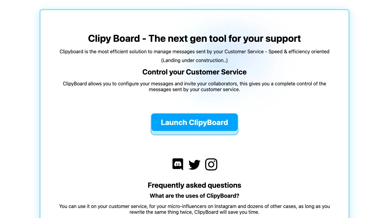 Clipy Board - AI Tool Ocean
