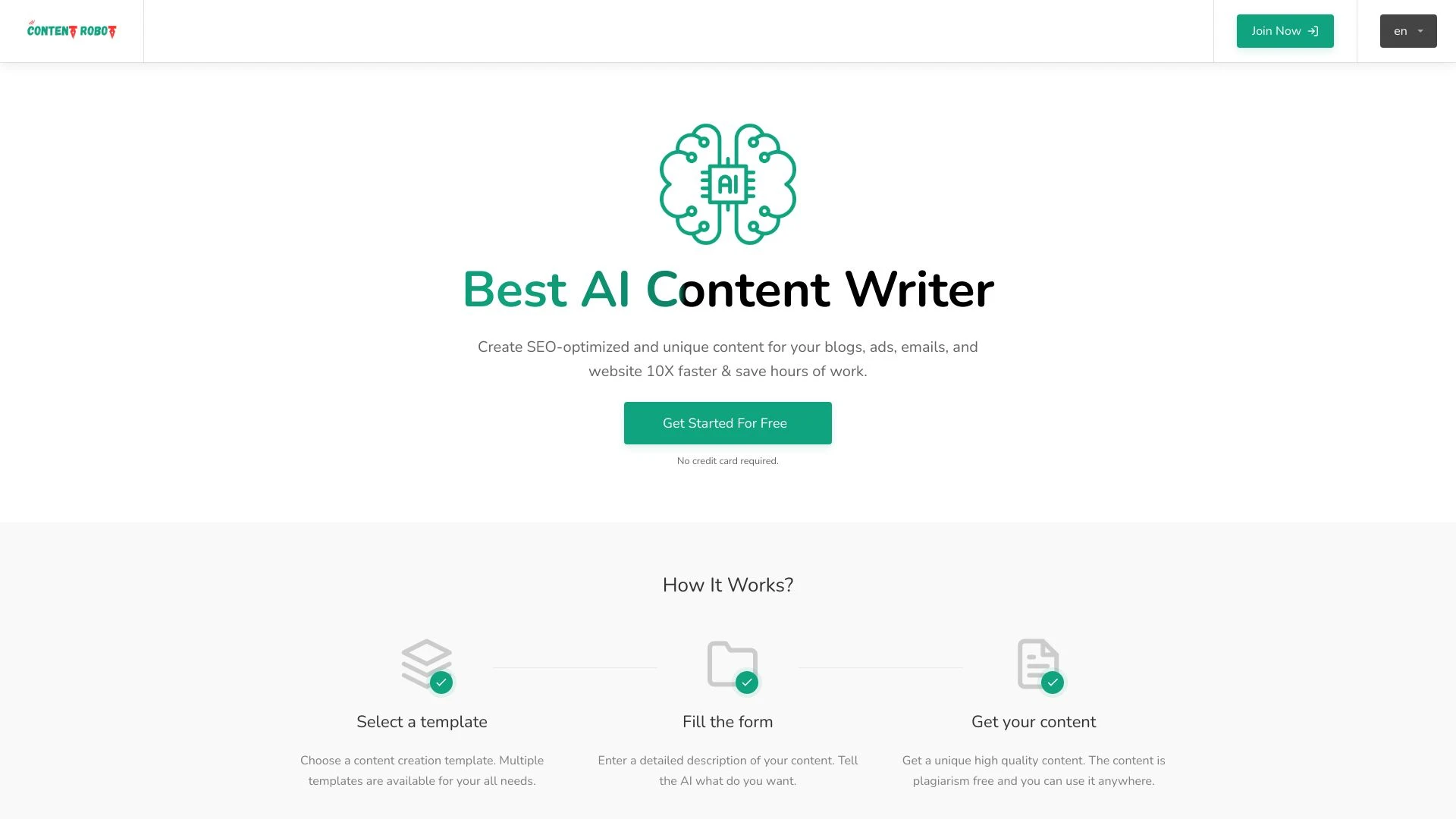 Content Robot - AI Tool Ocean
