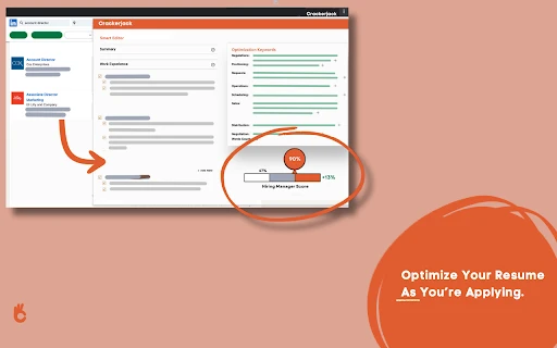 Crackerjack Resume Scanner - Chrome Extension - AI Tool Ocean