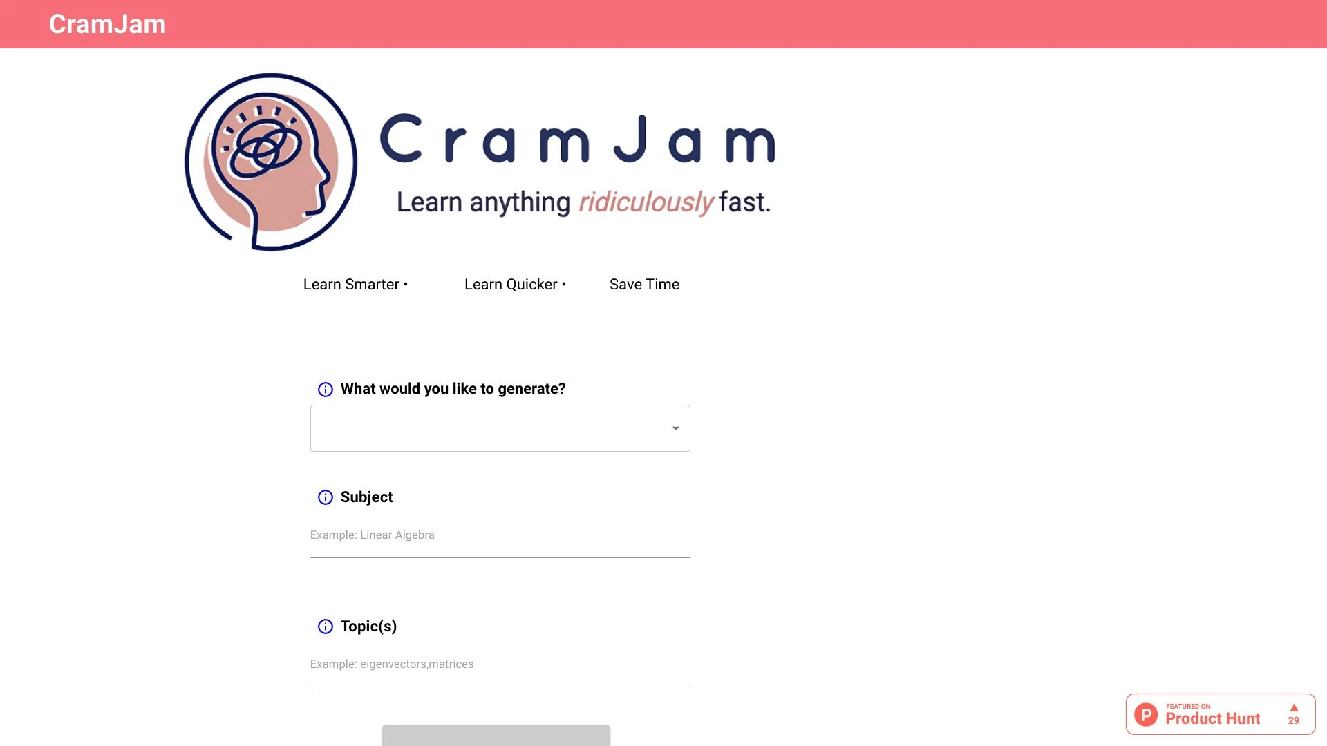 CramJam - AI Tool Ocean
