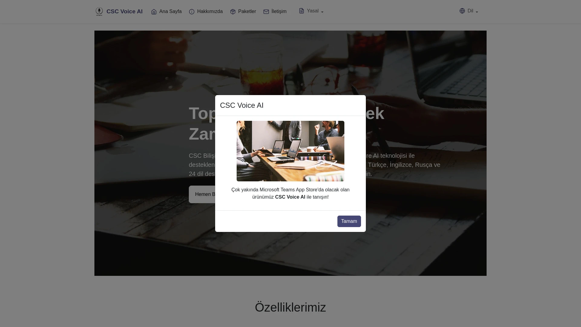 CSC Voice AI - AI Tool Ocean
