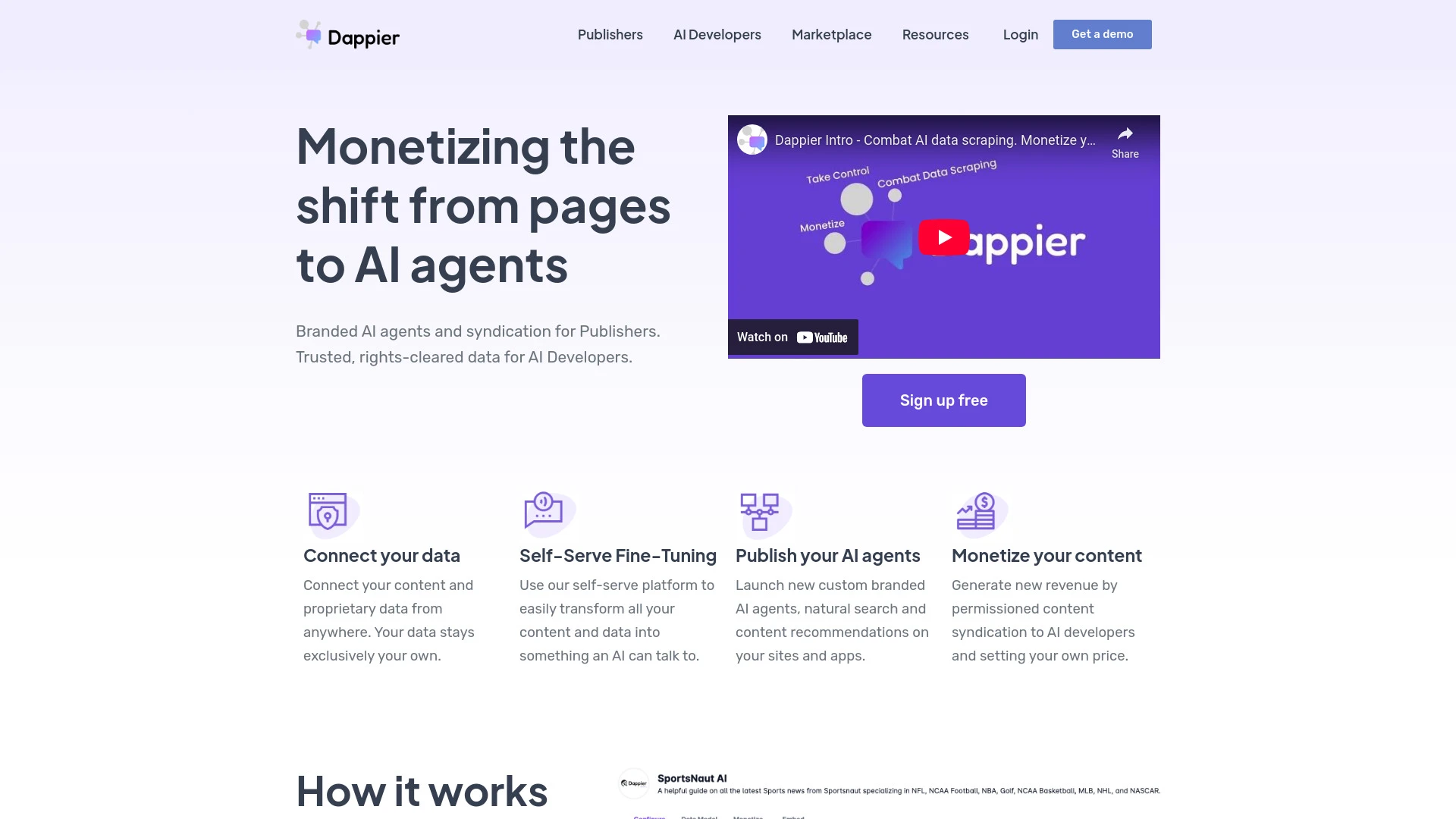 Dappier - AI Tool Ocean