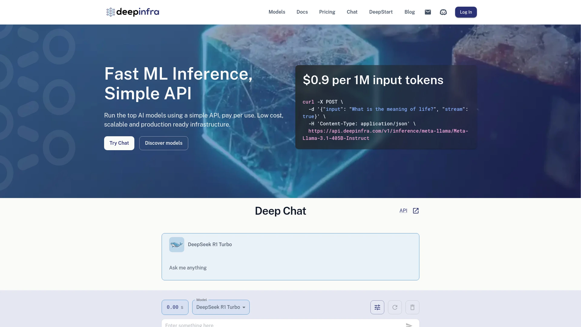 Deep Infra - AI Tool Ocean
