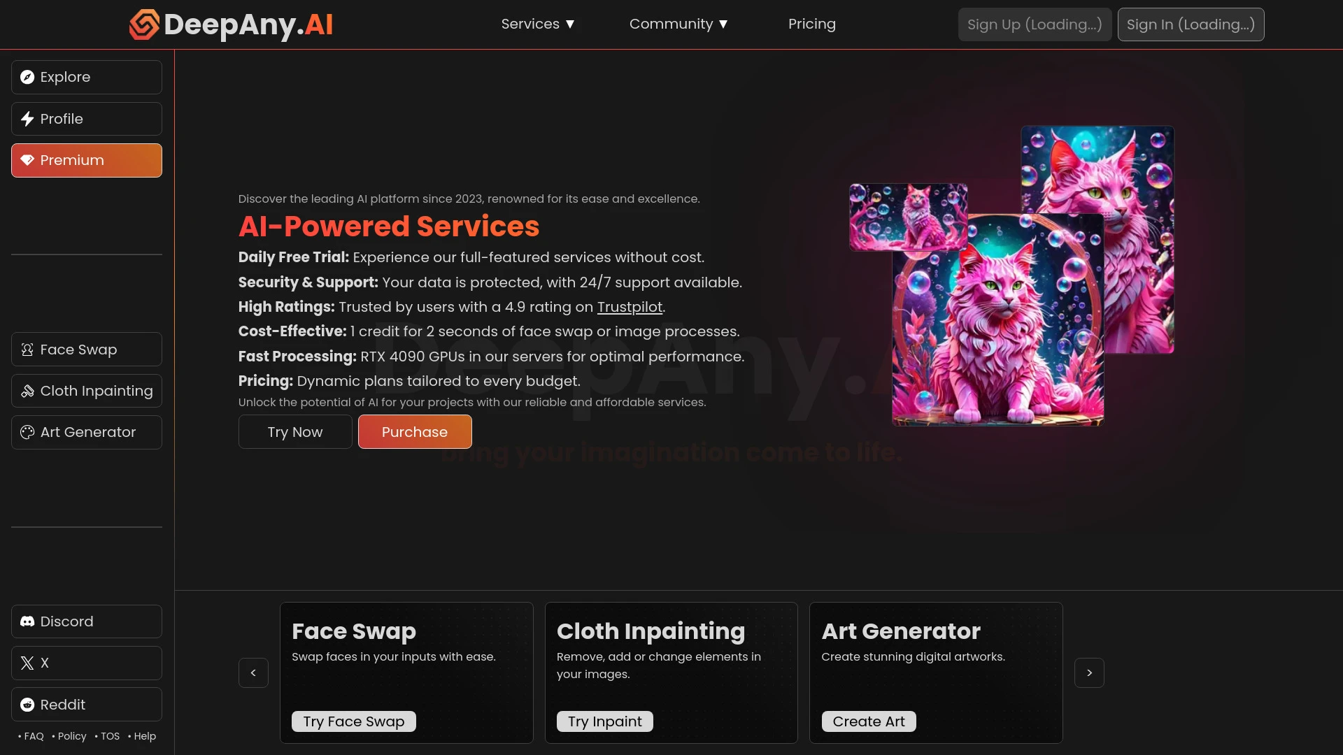 DeepAny.AI - AI Tool Ocean