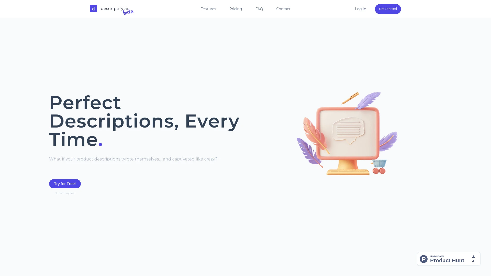 Descriptify.ai - AI Tool Ocean