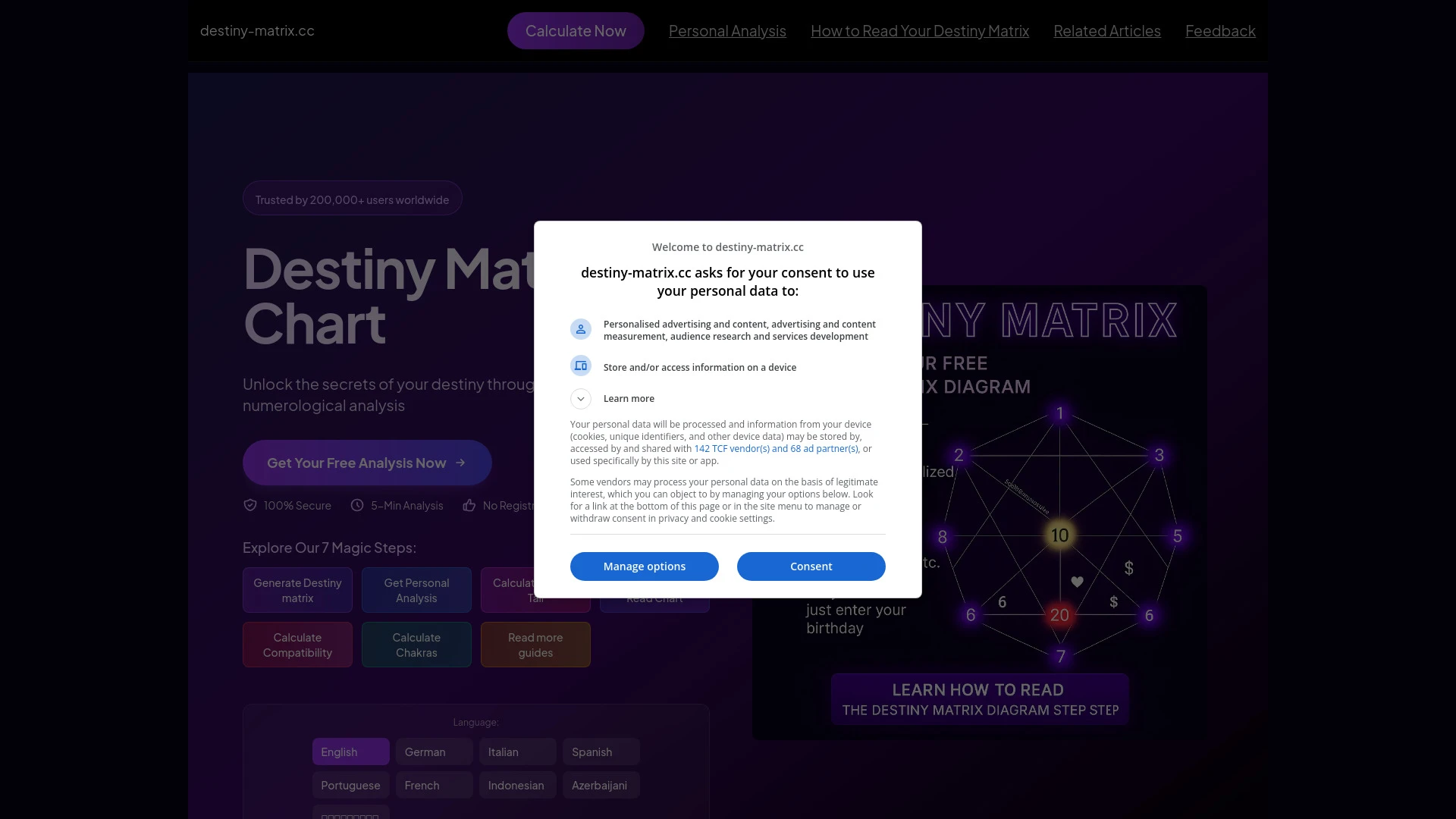 Destiny Matrix - AI Tool Ocean