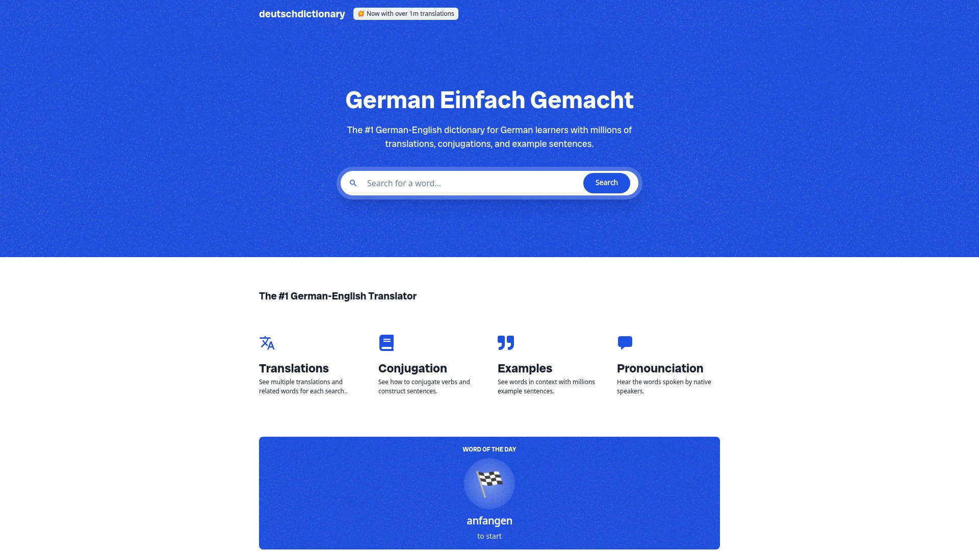 DeutschDictionary - AI Tool Ocean