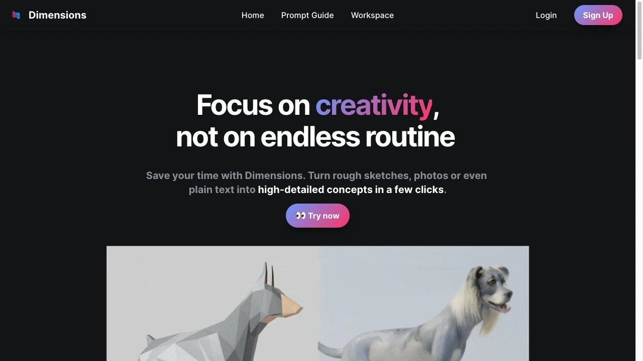 Dimensions & MemeCam - AI Tool Ocean