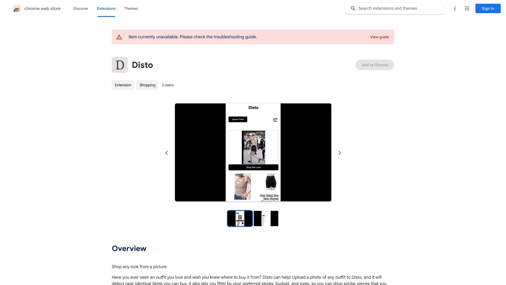 Disto - Chrome Extension - AI Tool Ocean
