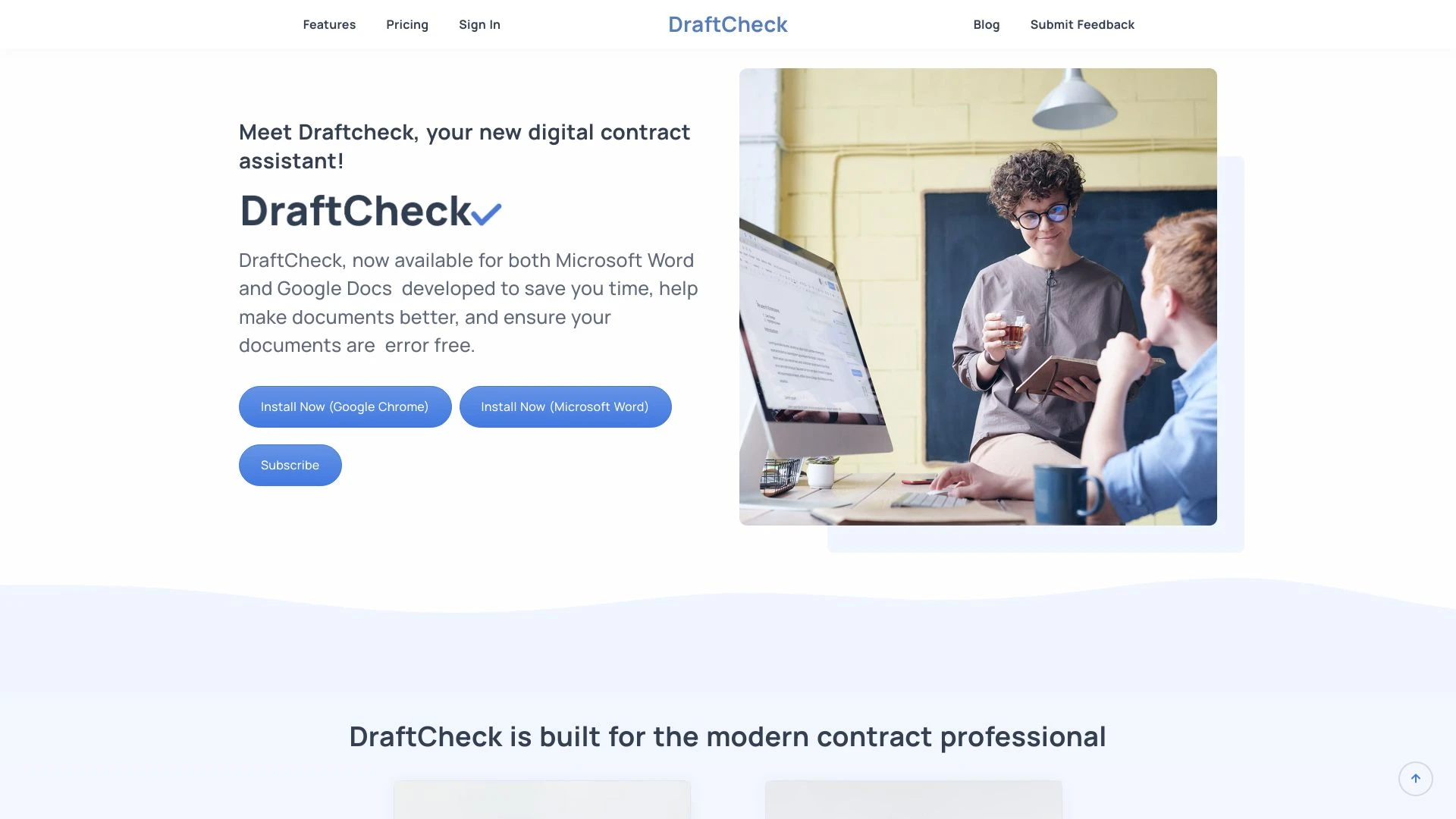 DraftCheck - AI Tool Ocean