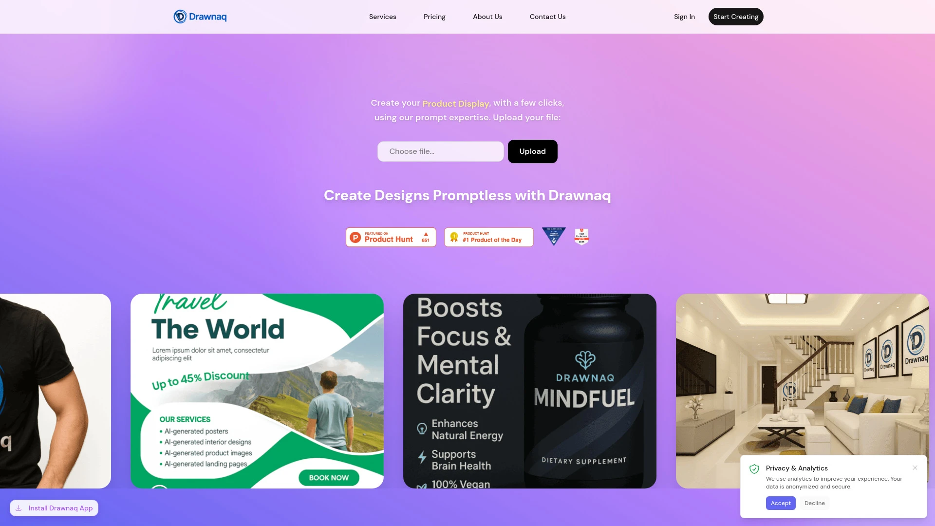 Drawnaq - AI Tool Ocean