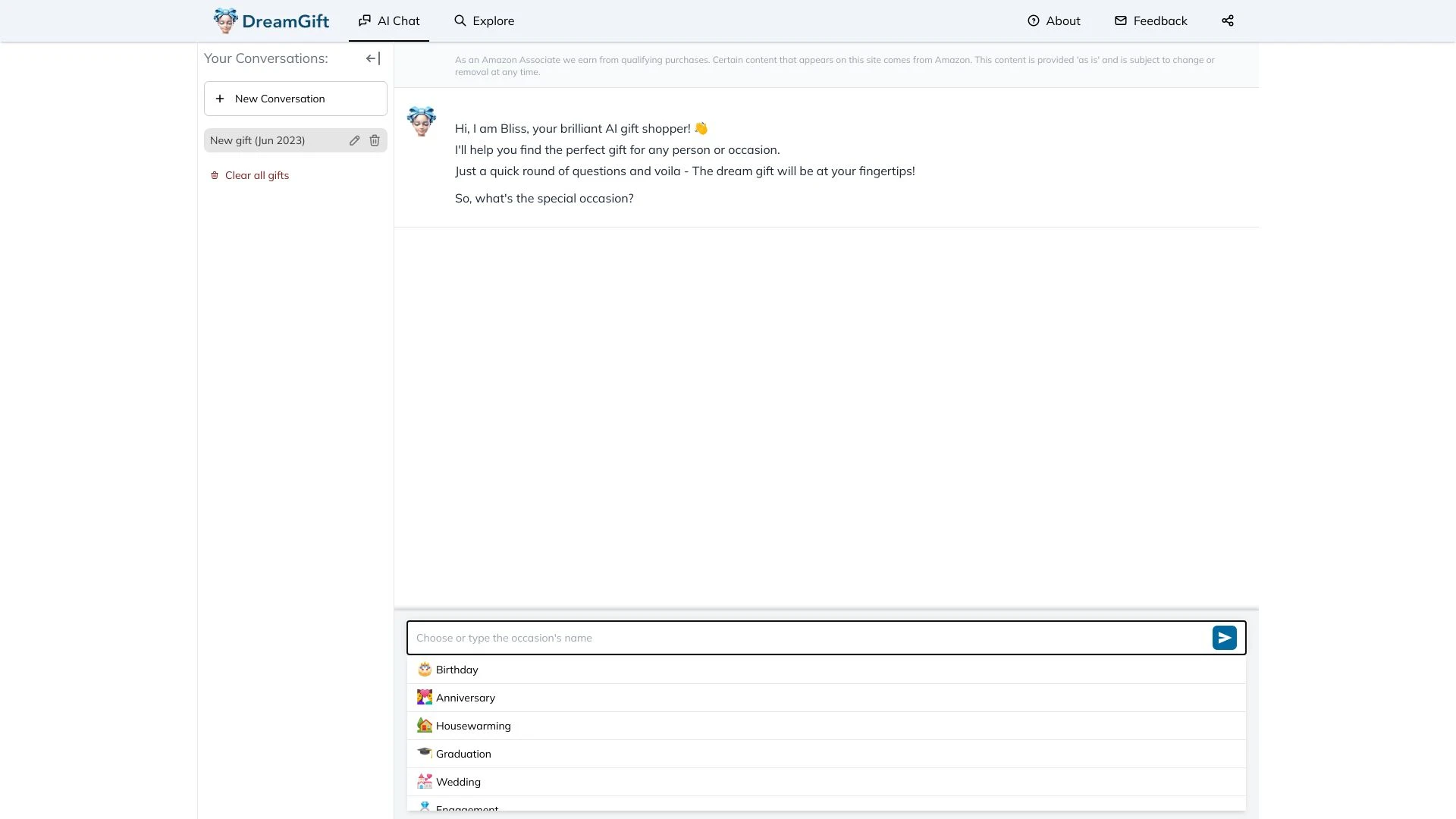 DreamGift - AI Tool Ocean