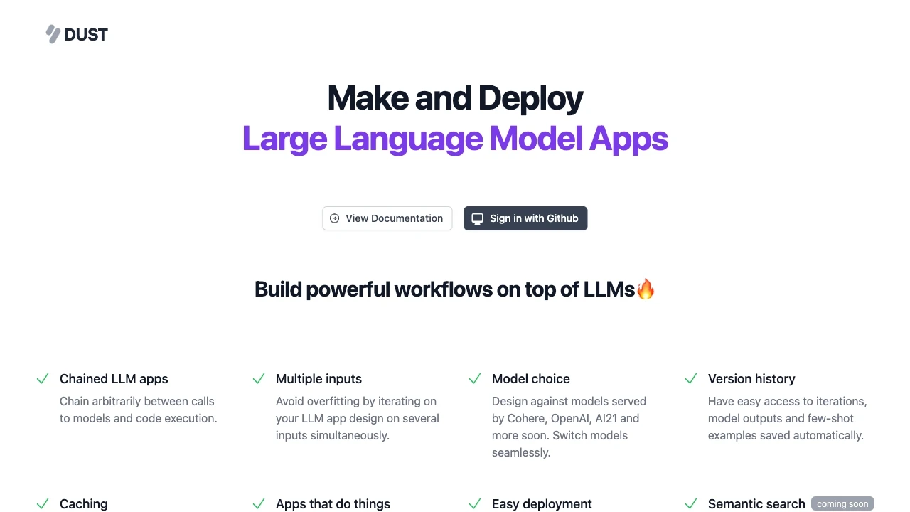 Dust - AI Tool Ocean