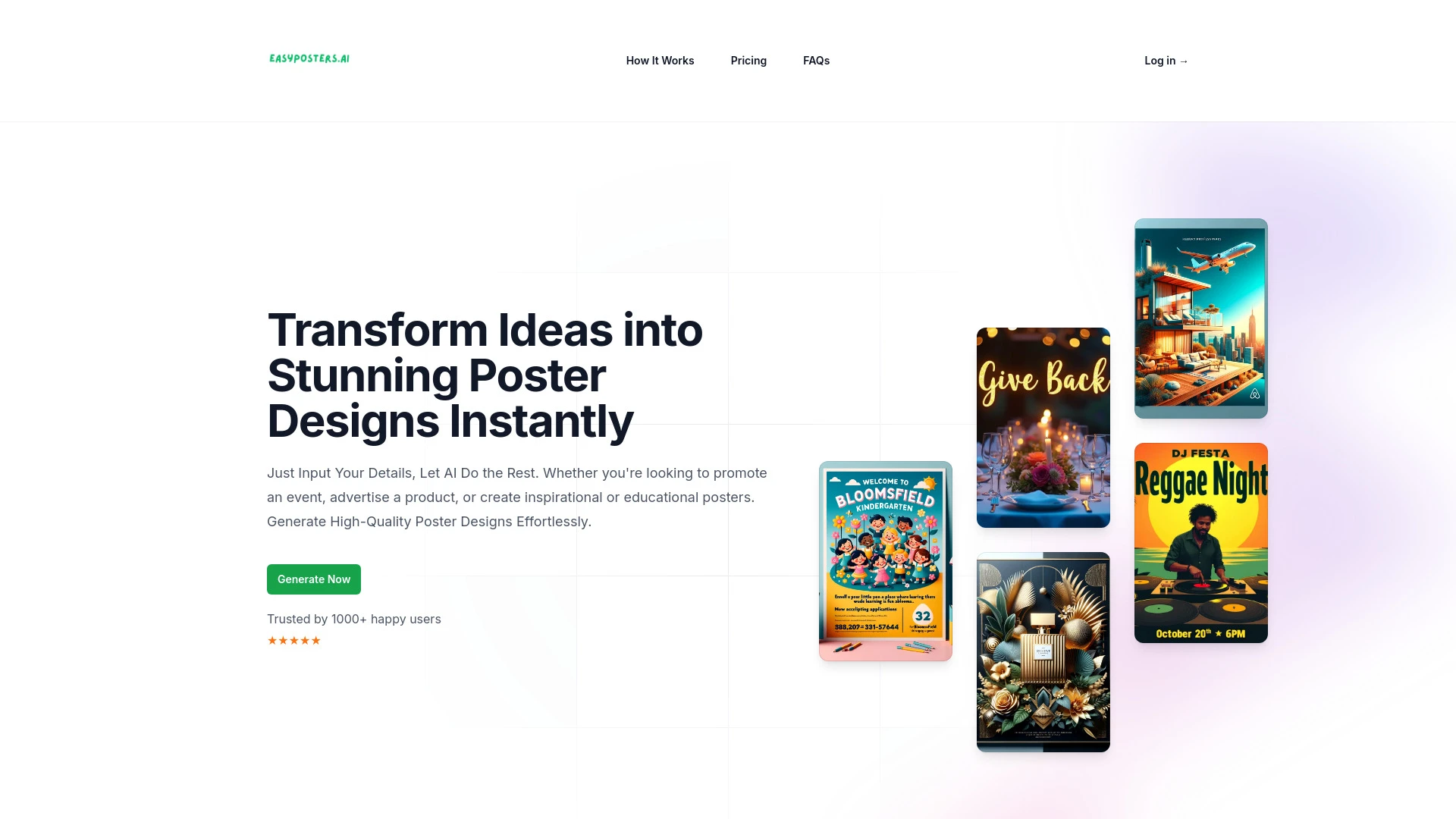 Easy Posters AI - AI Tool Ocean